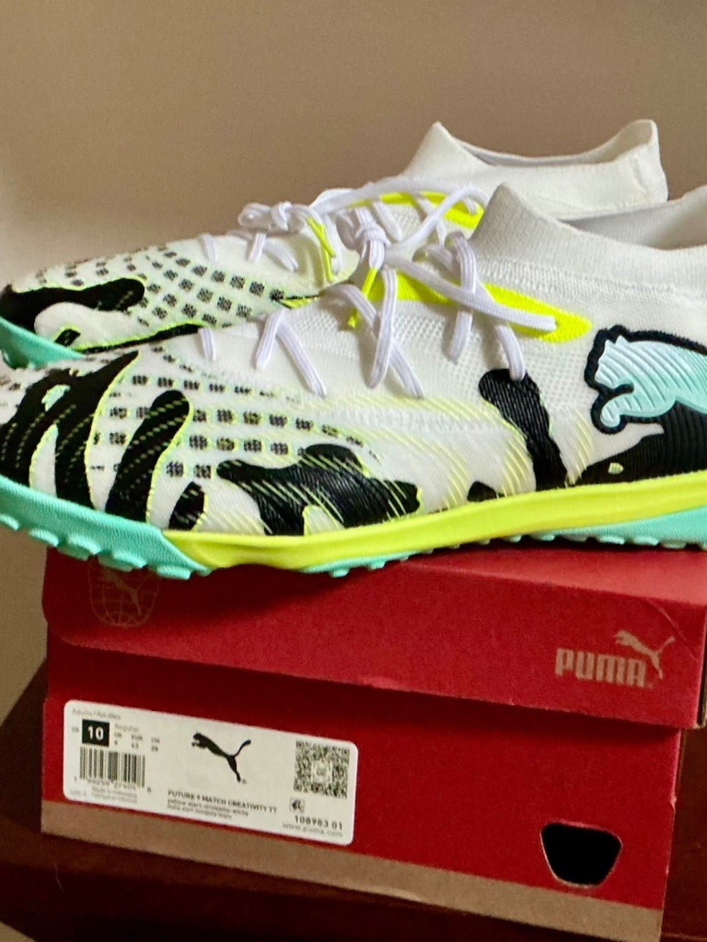 PUMA Future 9 Match Creativity Turf Soccer Cleats Men’s Size 10 New